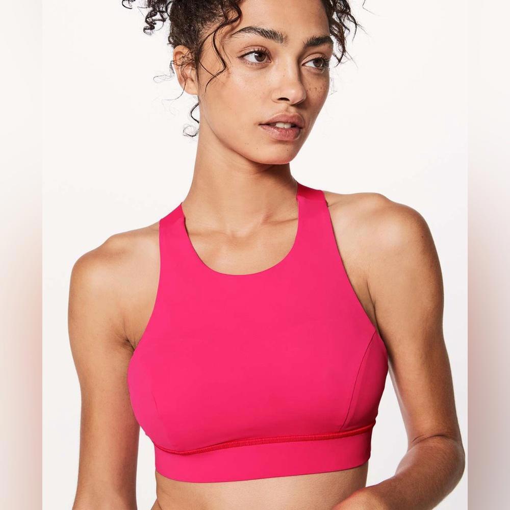Lululemon Fast & Free Bra (Nulux) - 6 - Razzle Pink